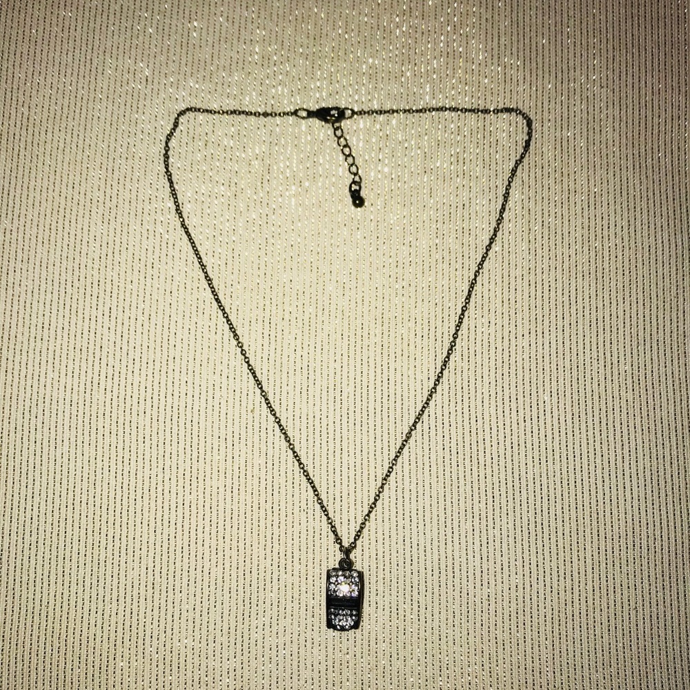 Bedazzled whistle necklace!